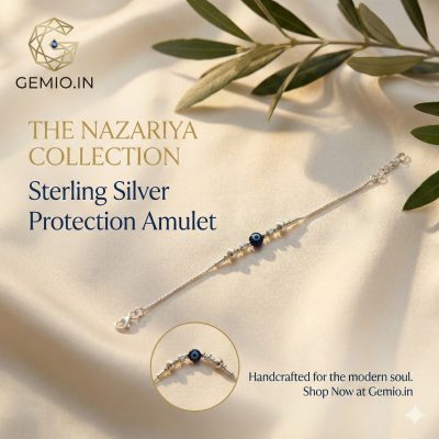 Sterling Silver Evil Eye Charm Bracelet